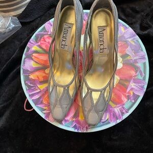 Women's Silver Heels